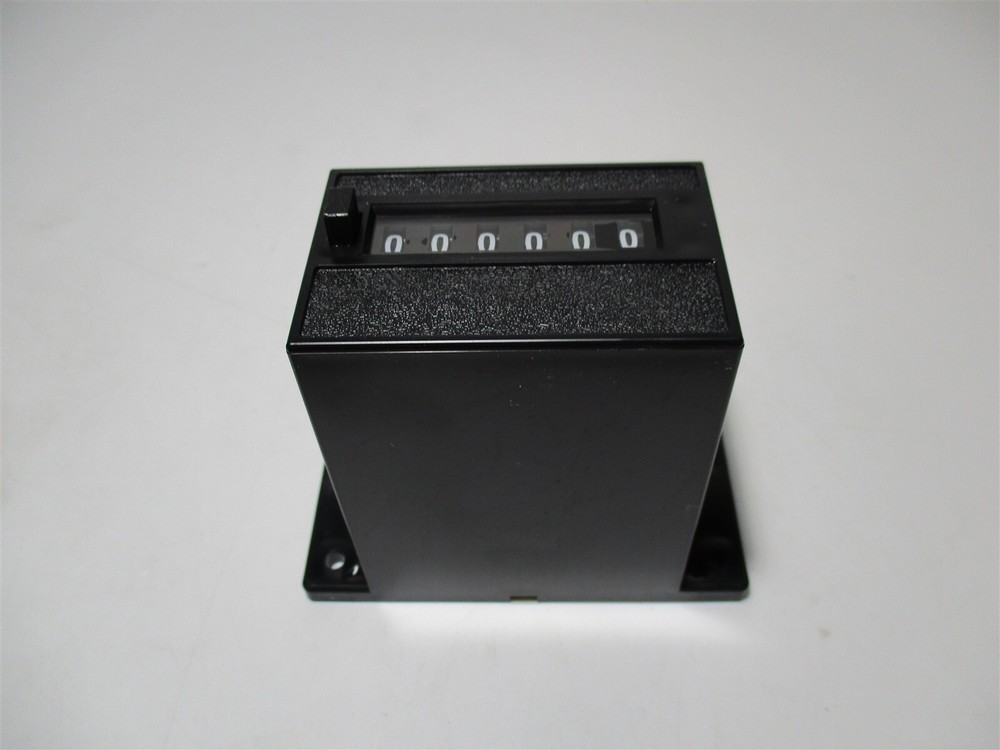115VAC Accurate 6-Digit Base Mounted Electromechanical Counter