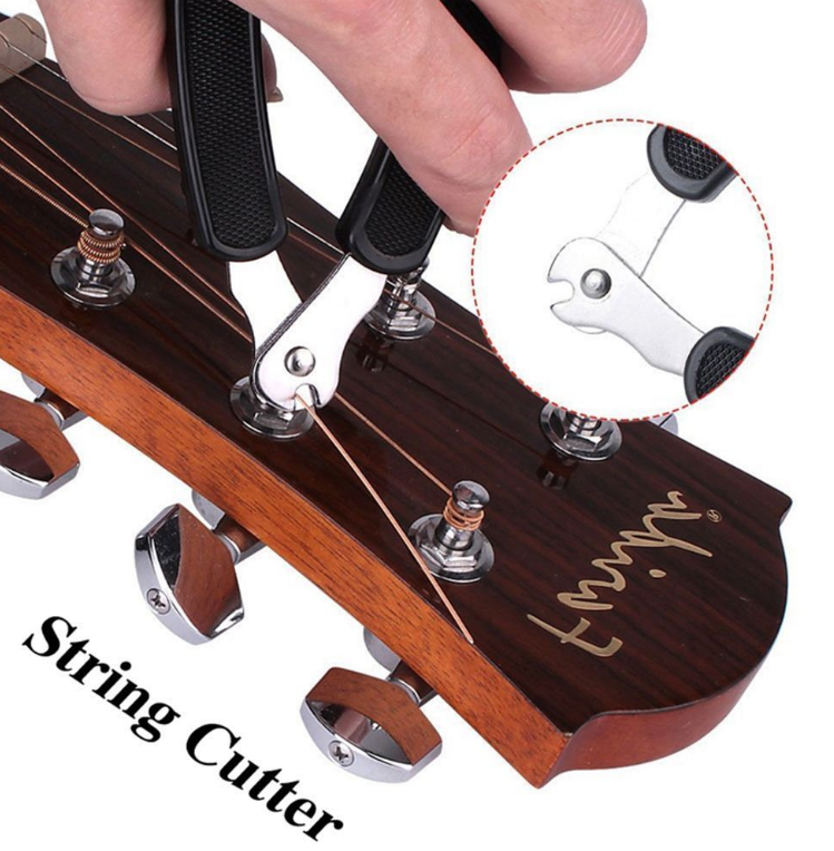 3 in1 Guitar String Waves String Winder Cutter Pin Puller Multi-functions Tool