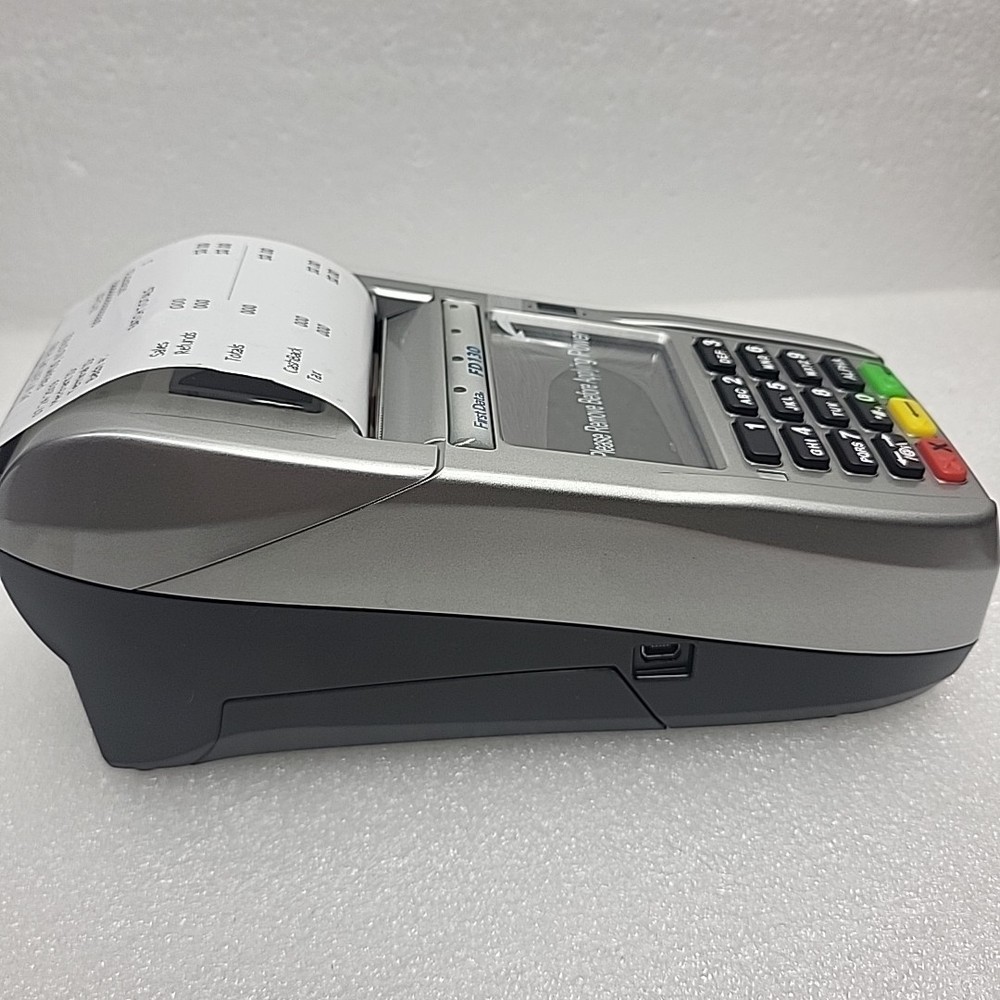 First Data FD130T Credit Card Terminal POS Card Reader, NEW
