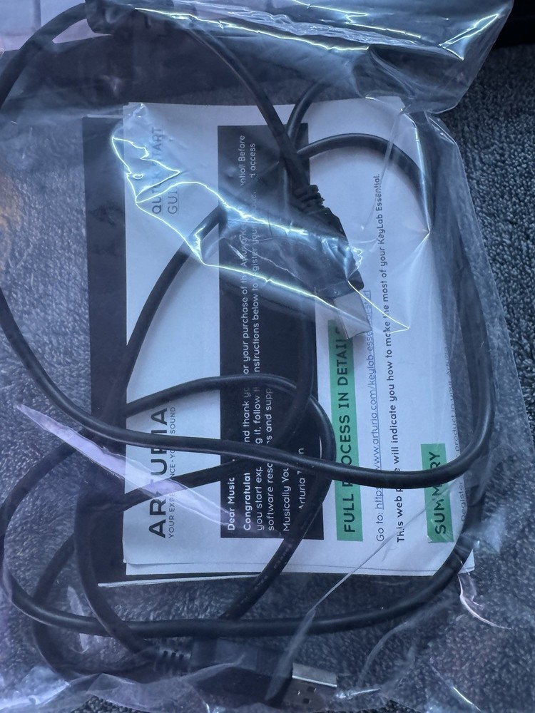 Arturia KeyLab Essential 49-Key MIDI Controller w/ Pads, Knobs, USB, Software