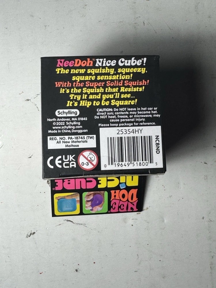 Nee Doh Nice Cube PURPLE