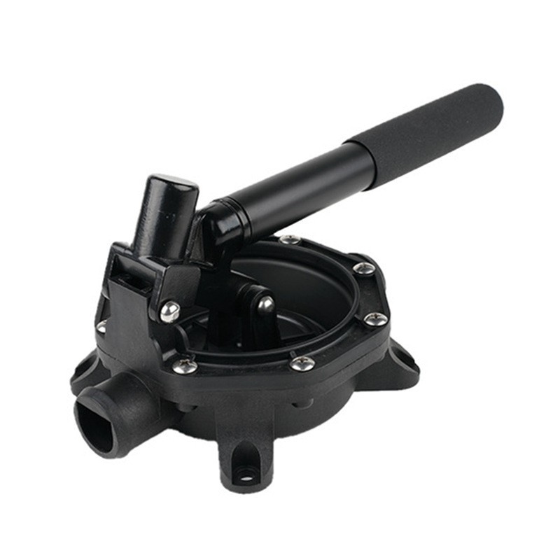 Marine Black Small-pressurized Diaphragm Type Manual Pump with Plastic Handle