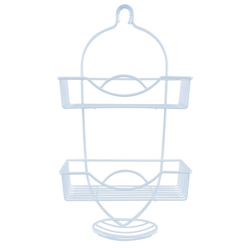 Rainbow Design Metal Shower Caddy 3 Tier Organizer Rust Resistant Shower Storage