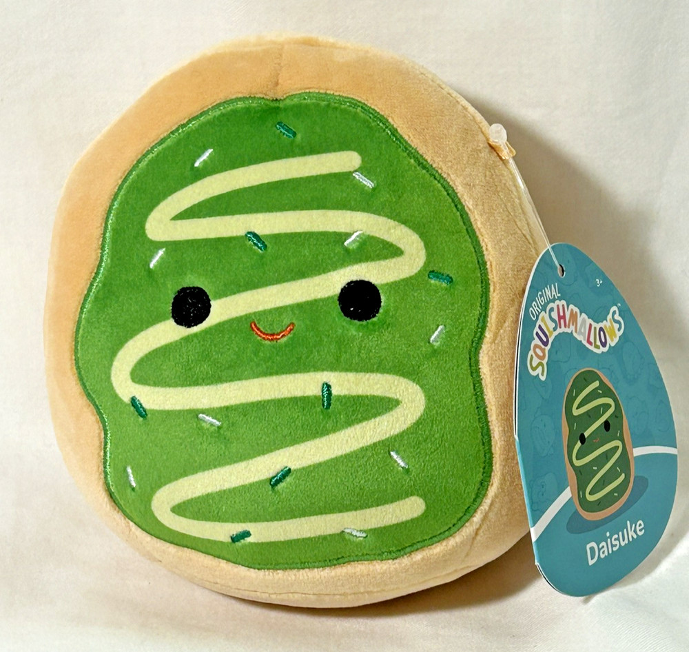 Original Squishmallows 5" Daisuke The Matcha Donut