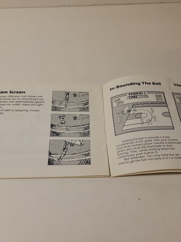 nea double dribble instruction booklet