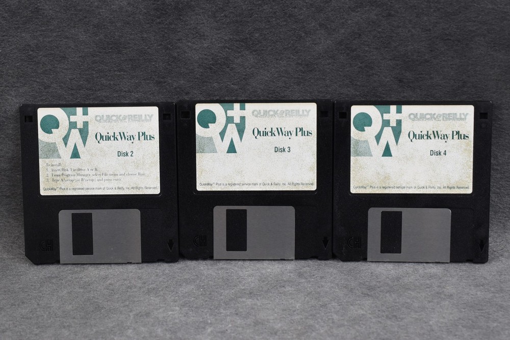 36-Disc Lot 1990s PC Floppy Disks: Utilities, Graphics, Office, Drivers