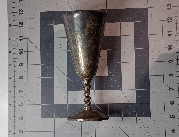 Vintage Bridalane silver plated goblet made in Spain