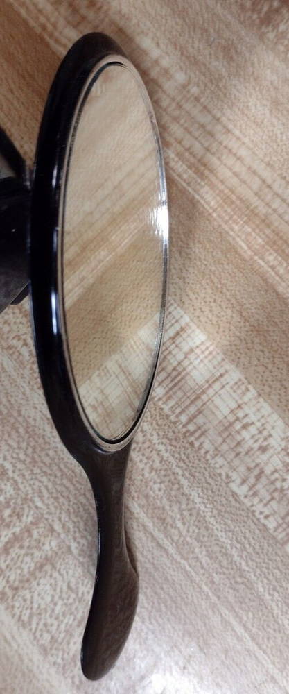 Mini Hand Held Vanity Mirror Plastic