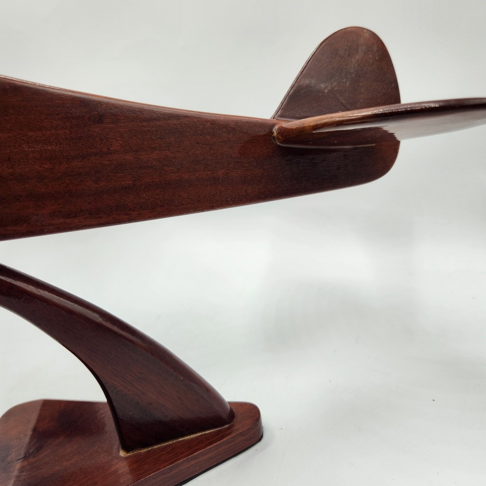 Wood Piper J-3 Cub Mahogany Model Plane