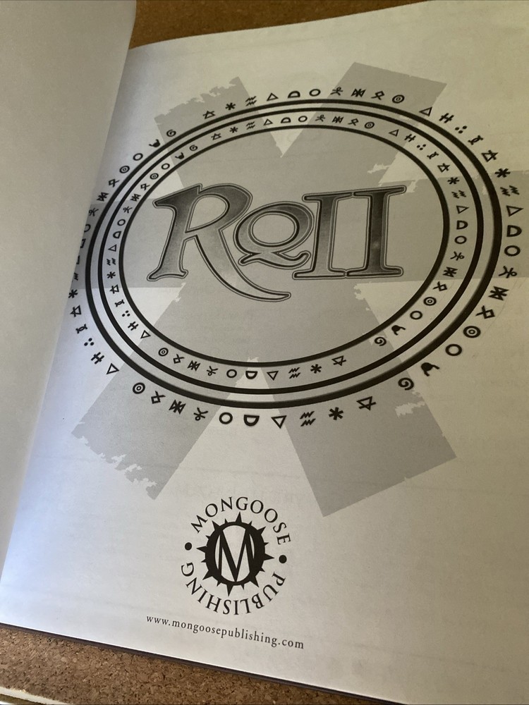 Runequest II Role-Playing Core Rulebook Mongoose Publishing