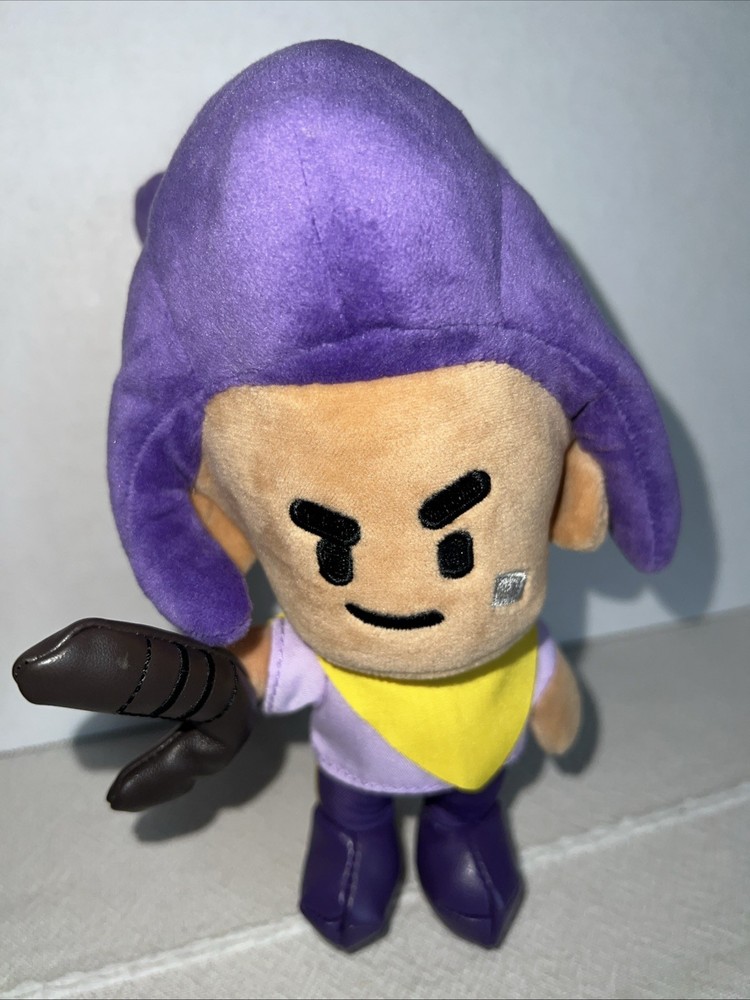 BRAWL STARS PLUSH BUDDIE SHELLY  7"  Clean Nice Shape Fun Plush