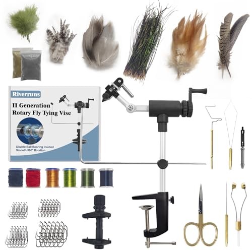 MicroGrip II Generation Rotary Fly Tying Vise – Complete MicroGrip Pro Kit