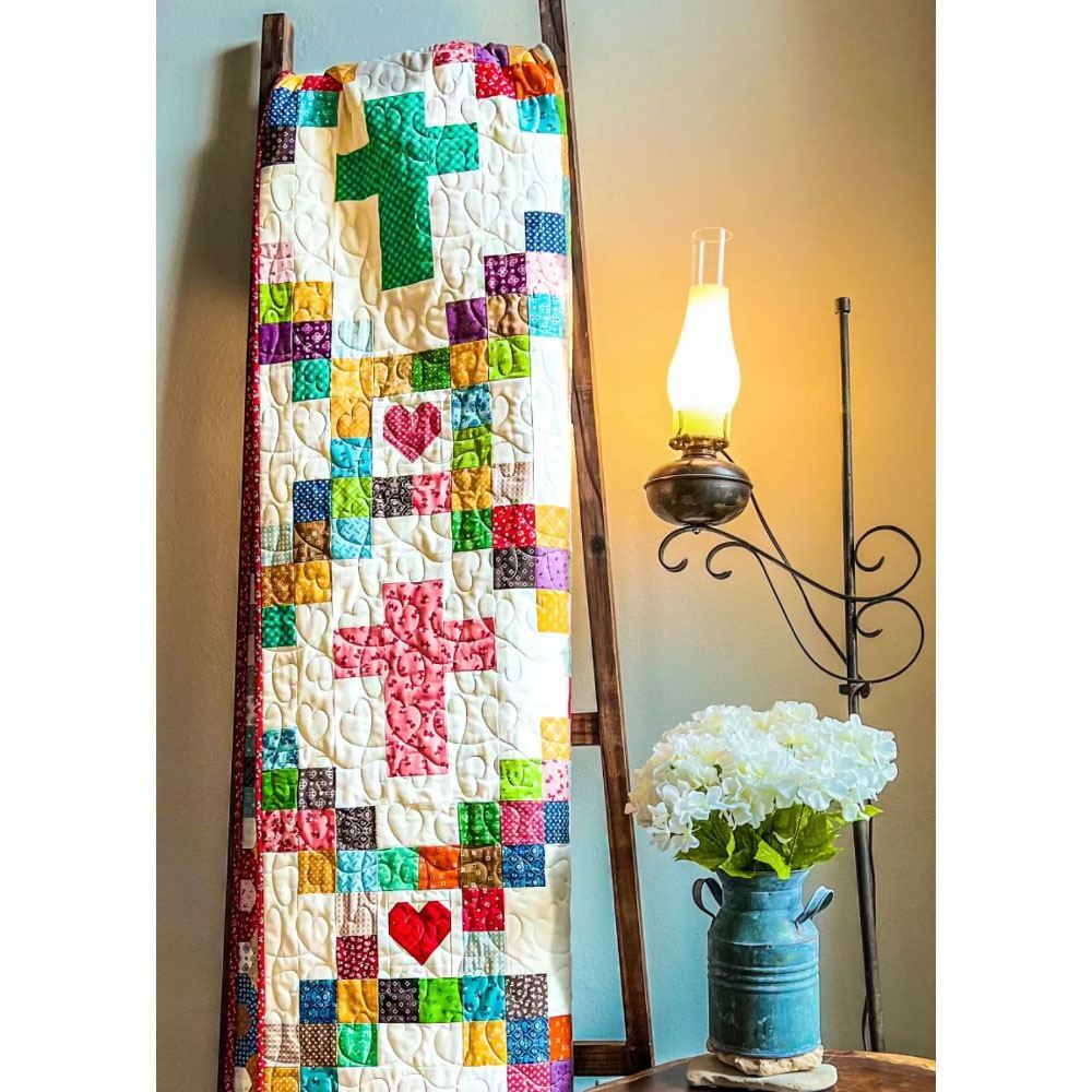 Easy Piecy Quilts Perfect Peaces Quilt Pattern