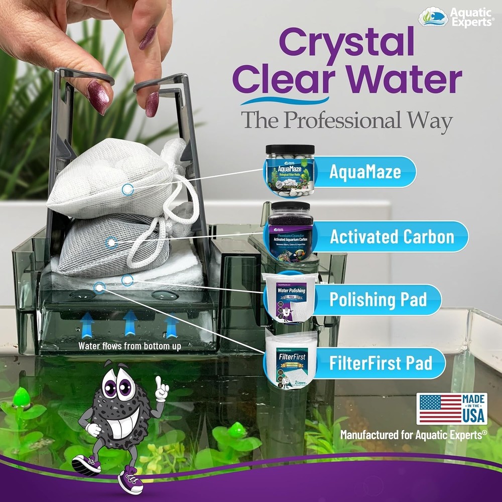 3 lbs Activated Charcoal for Fish Tanks - Ultimate Water Clarifier