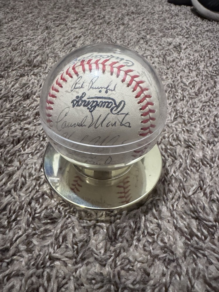 Chicago Cubs 83’ Autographed Ball By Team