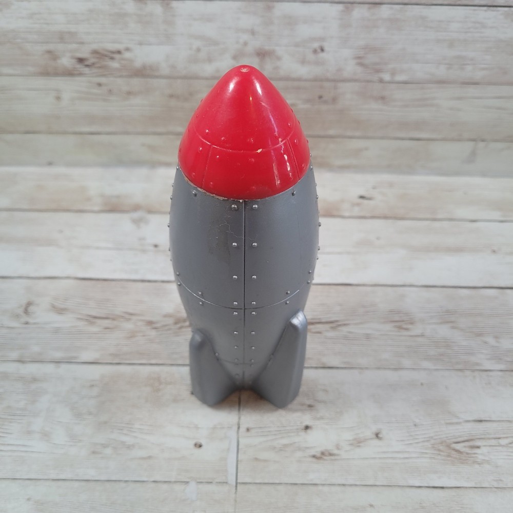 Vintage Rocket Space Ship Bubble Maker Bottle