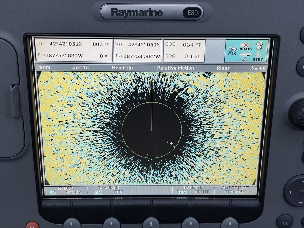 Raymarine E80 Classic GPS Chartplotter Multifunction Display ONLY; Tested
