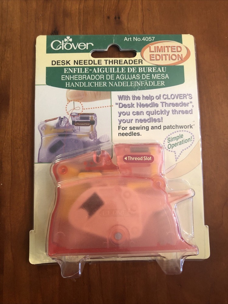 CLOVER #4057 DESK NEEDLE THREADER - LIMITED EDITION