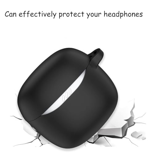 Case for jbl Tune Flex 2 Wireless Earbuds Silicone Material Shockproof blue
