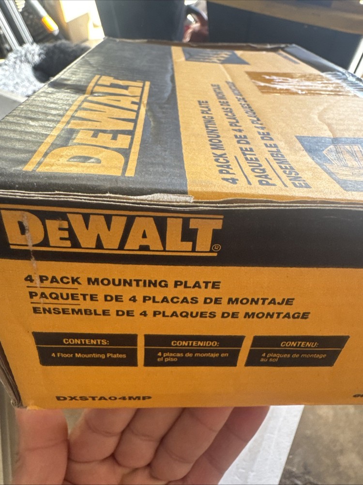 DEWALT Adjustable Leveling Floor Mounting Kit for DXST Storage Racks DXSTA04MP