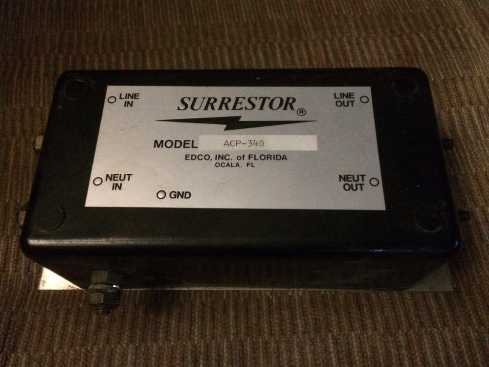 Edco ACP-340 Single Phase Traffic Cabinet Filter