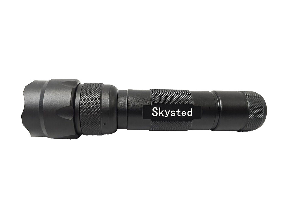 Skysted Single Mode Mini Portable Handheld Flashlight w/ Supfire Battery Charger