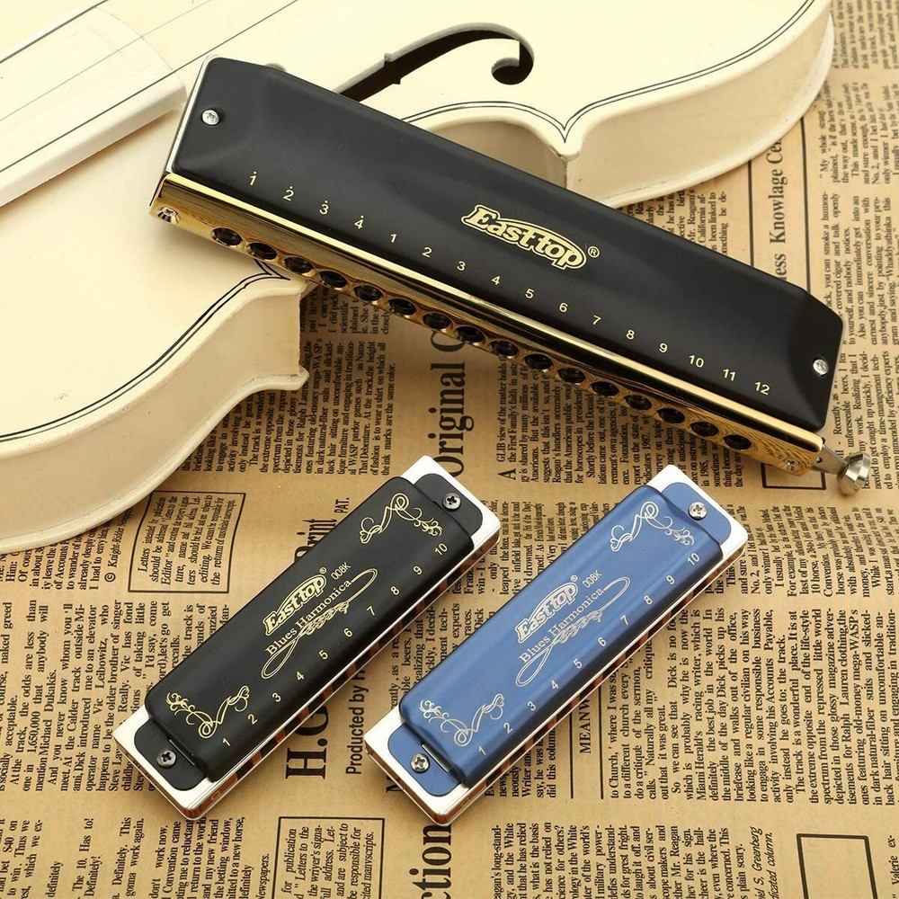 Harmonica Diatonic Key of C/A/G 10Hole Top Grade Professional Blues Harmonica