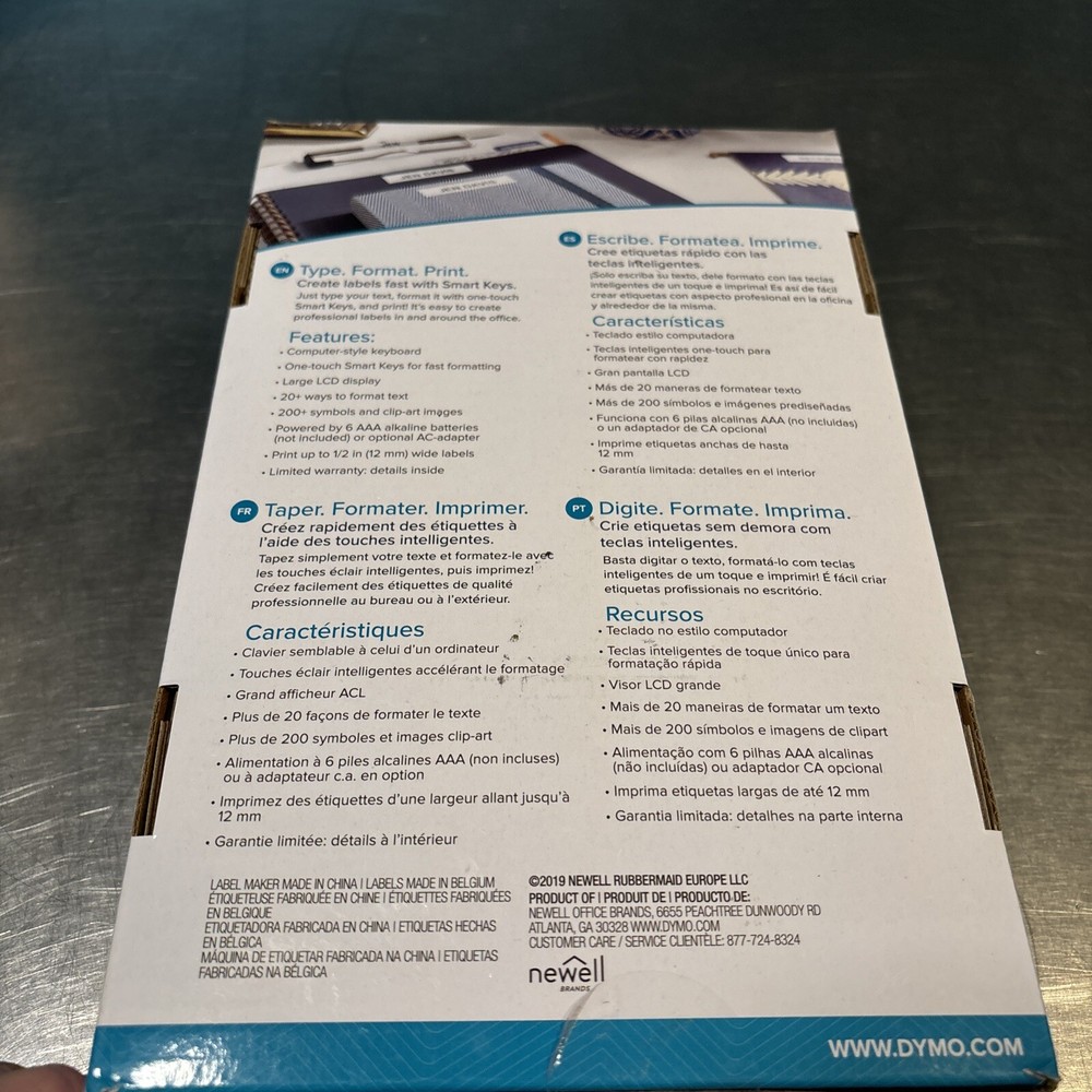 Dymo LabelManager 160 Label Maker - Black