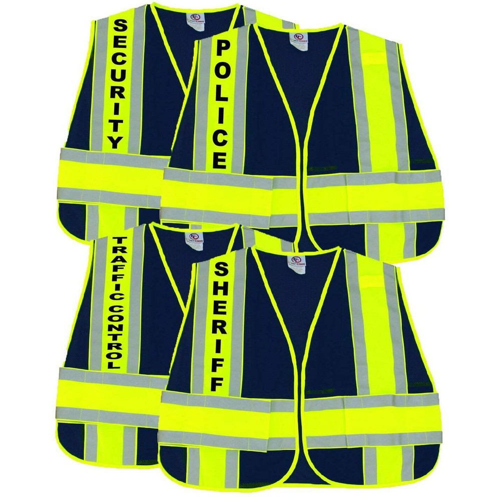 High Visibility Reflective Duty Vests (Dark Navy)