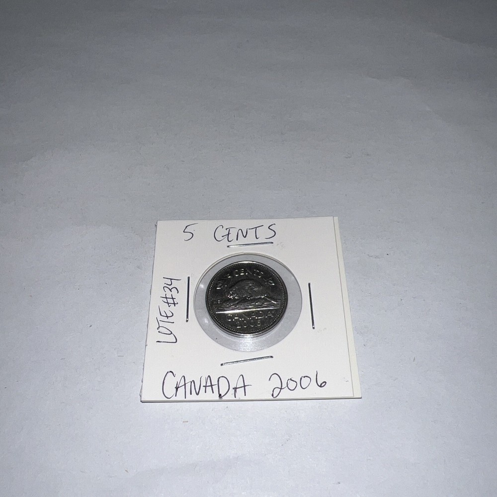 Canada 5 Cents 2006  Lote #34