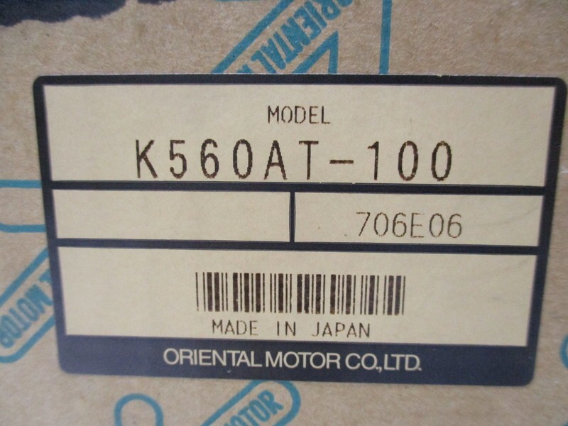 ORIENTAL MOTOR K560AT-100 NSMP