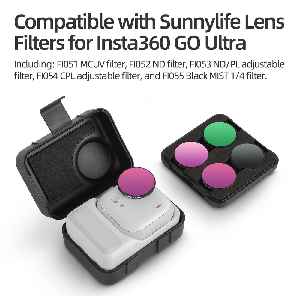 For Insta360 GO Ultra Protective CaseShockproof Drop-Resistant Portable Storage