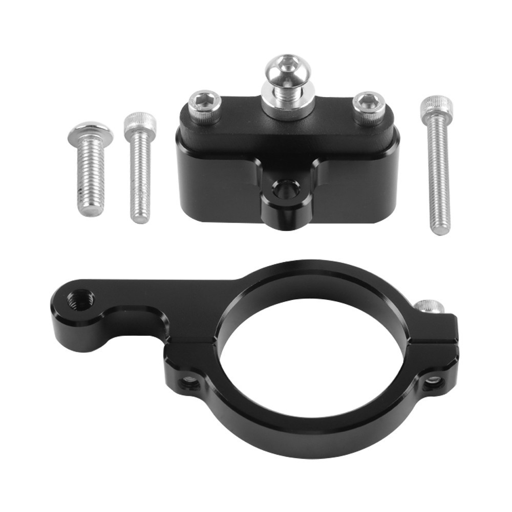 Front Linear Steering Damper Stabilizer Mount Bracket For 690 DUKE /R 2014-2018
