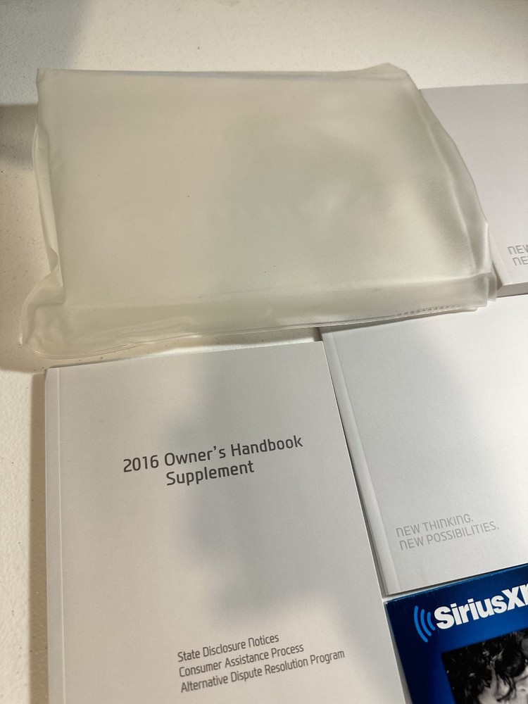 2016 Hyundai Accent Owner's Manual Set