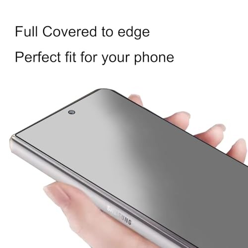 2 Pack for Samsung Galaxy Z Fold 7 Matte Privacy Screen Protector Outer Anti