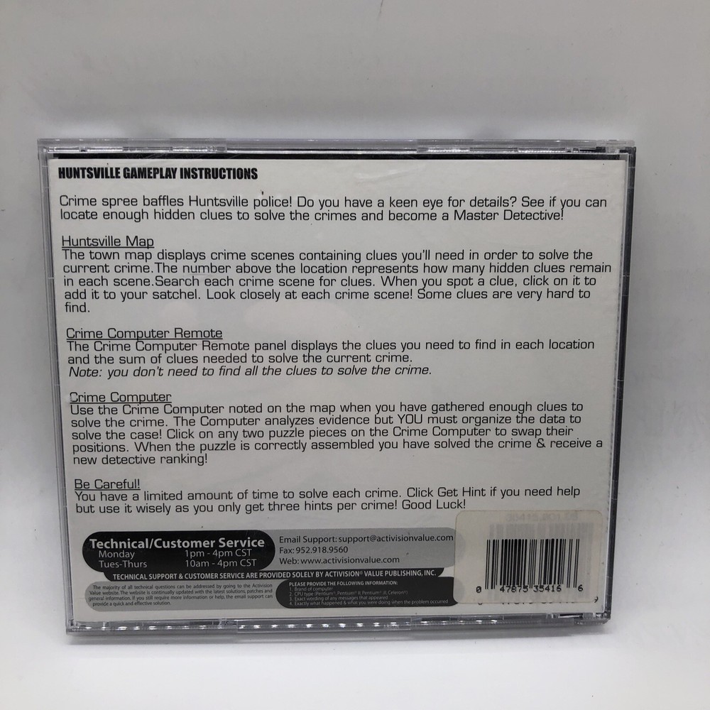 Huntsville (PC, 2006) CD-ROM Game