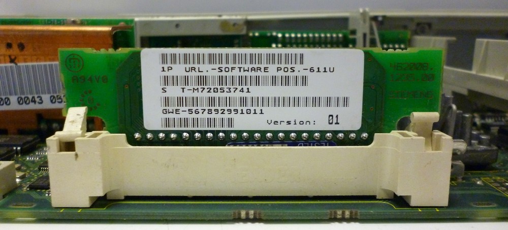 Siemens 6SN1118-1NH00-0AA1 Control Module