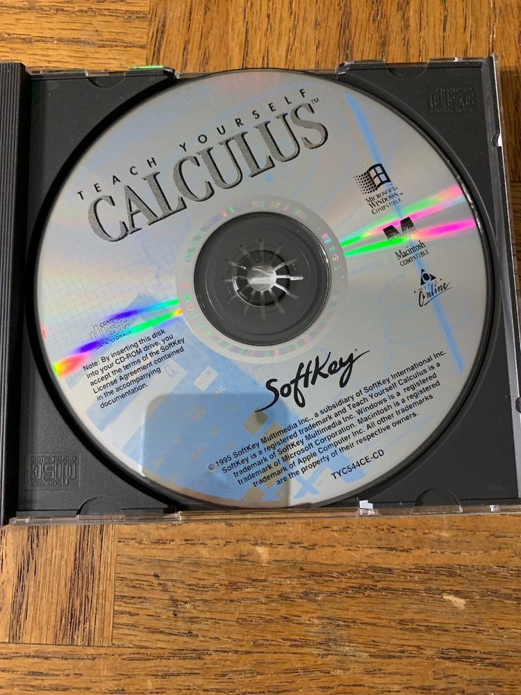 Teach Yourself Calculus PC Cd