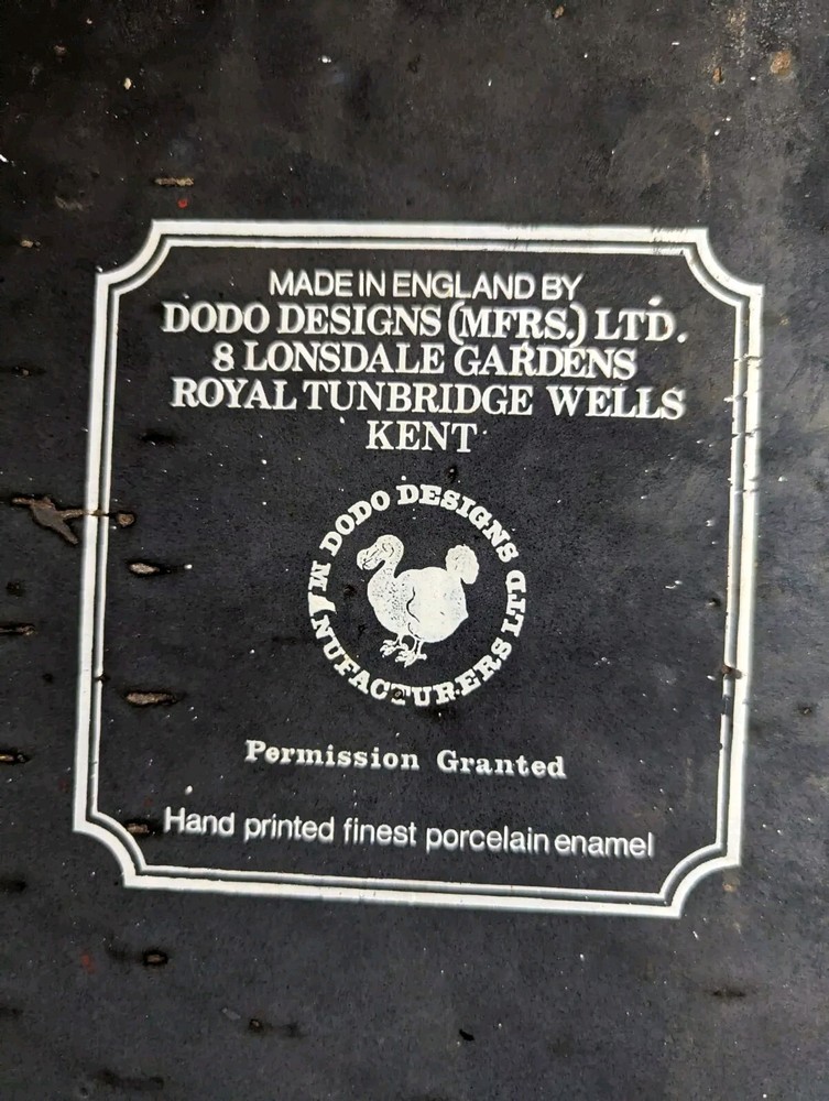 Coleman's Mustard Porcelain Sign