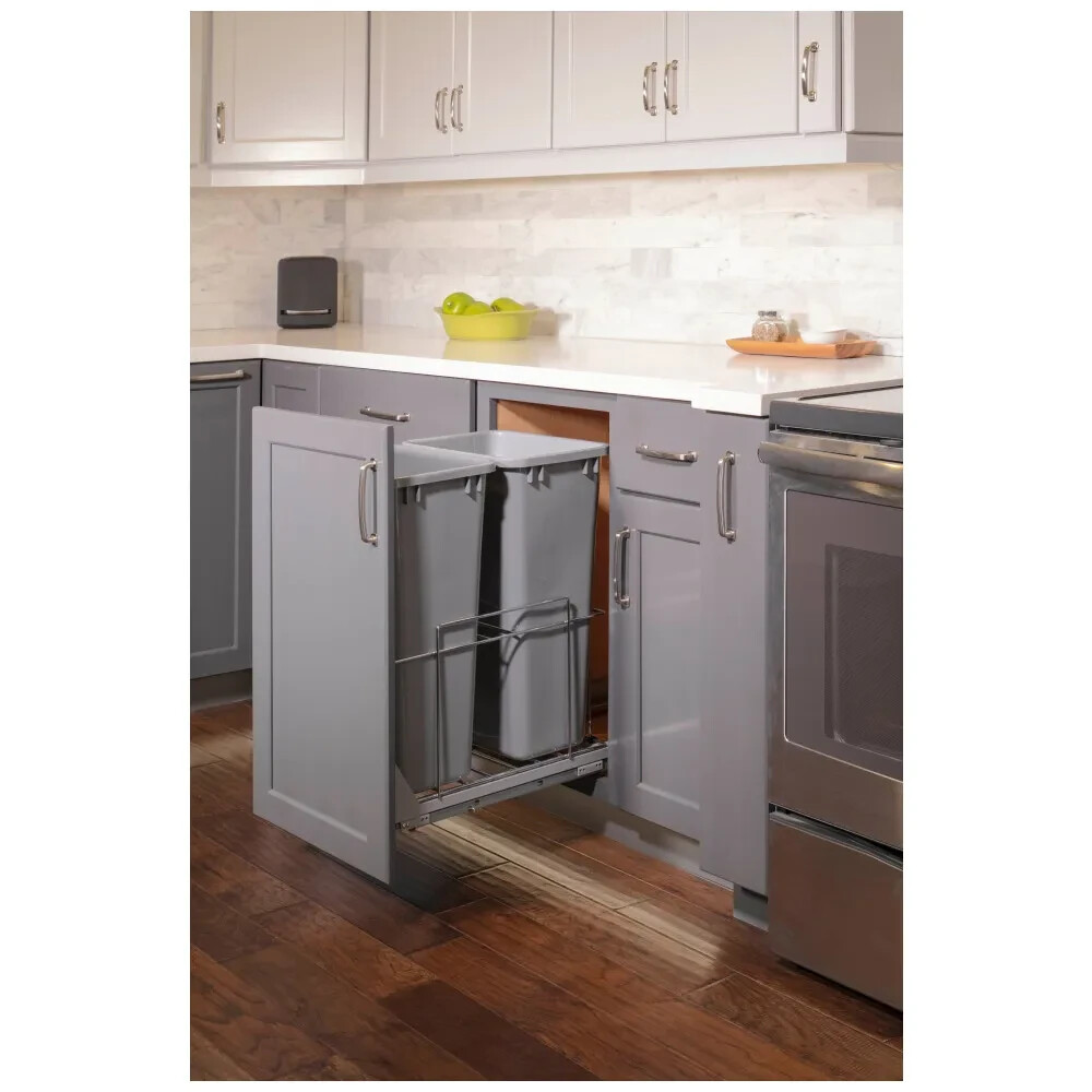 Hardware Resources WC-EMBM-D50G EMBM Series Bottom Mount Double - Chrome