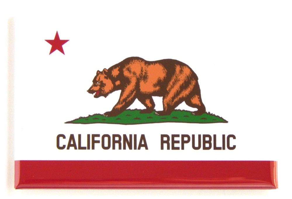 California State Flag FRIDGE MAGNET