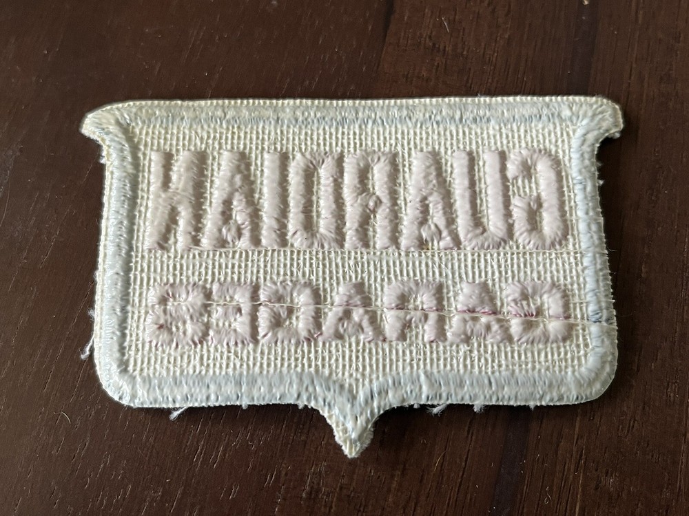 Vintage “GUARDIAN GARAGES’ Souvenir Patch