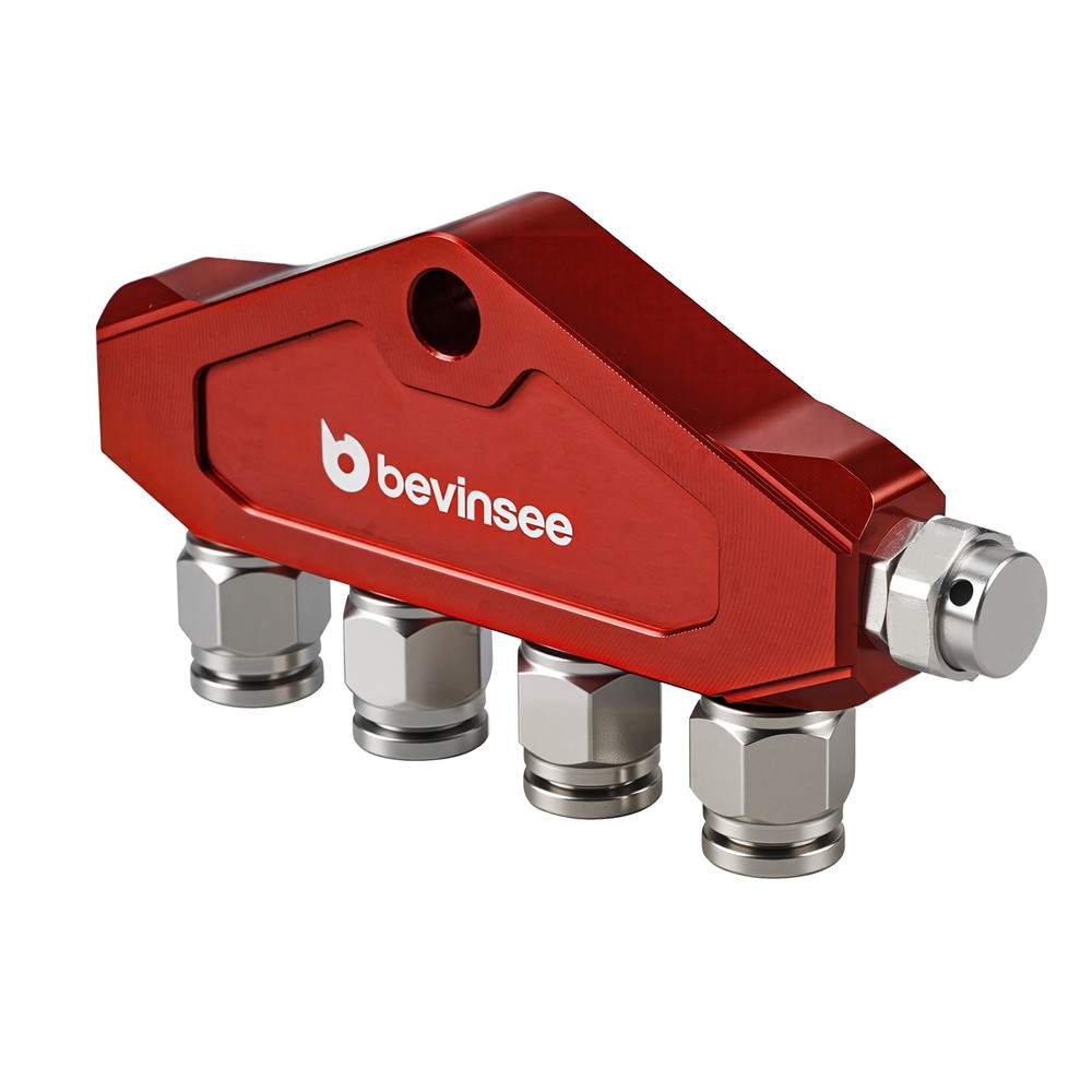 BEVINSEE Universal Differential Breather Kit For 4WD Drivetrain Assemblies
