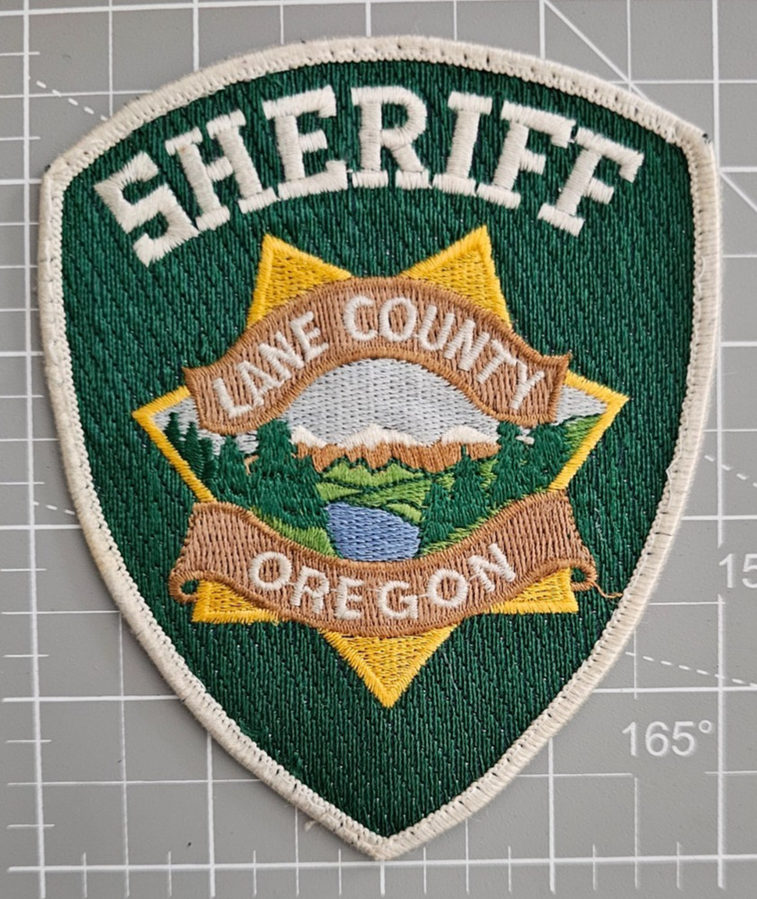 Lane County Oregon Sheriff Shoulder Patch NEW