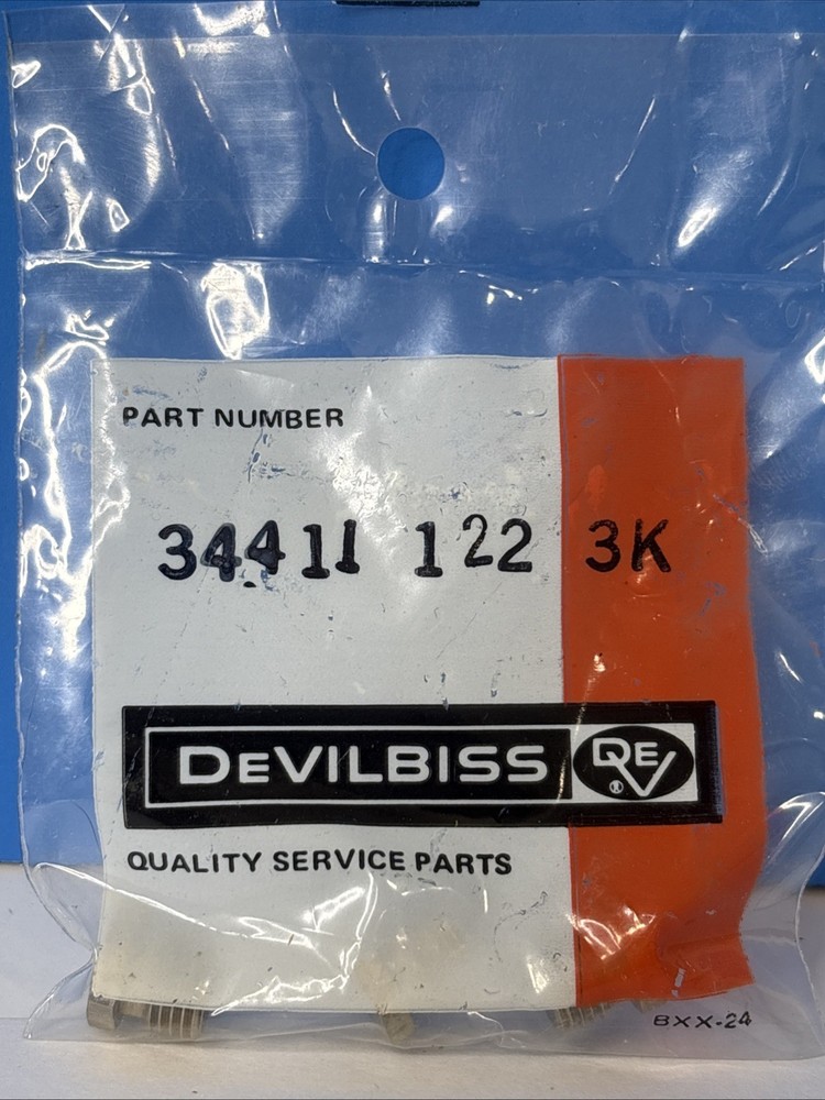 DEVILBISS 34411 122 K3 PACKING GLAND KIT 190893 3 PACK OEM GENUINE