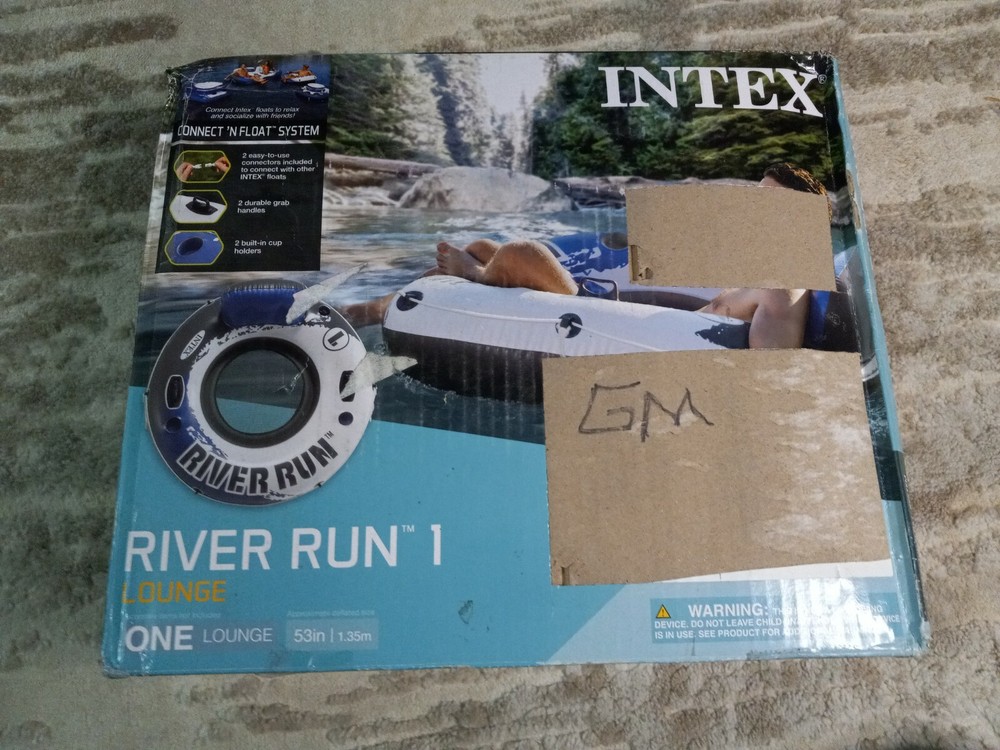 Intex River Run 1 Lounge Connect N Float System New