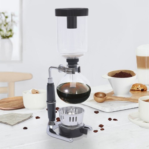 3 Cups Capacity Coffee Syphon Tabletop Siphon Coffee Maker Coffee Syphon Making