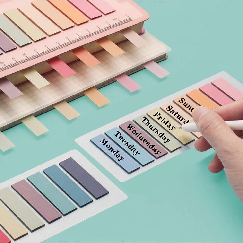 Books Tabs for Annotating, Stiy Tabs Clear Stiy Notes, Pa