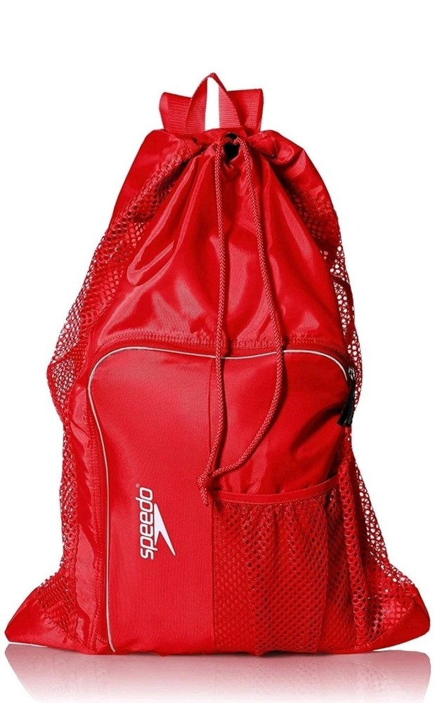 Speedo Formula One Mesh Equipment Bag Backpack Drying Shoulder Straps