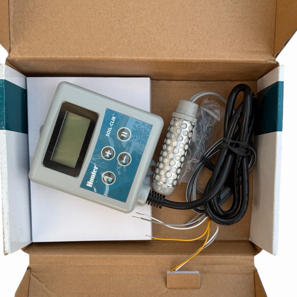 Hunter Soil-Clik Soil Moisture Sensor Probe & Module for Irrigation Systems